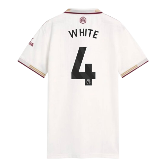 Enthusiastic Arsenal Arsenal Authentic Third Shirt Womens White #4...
