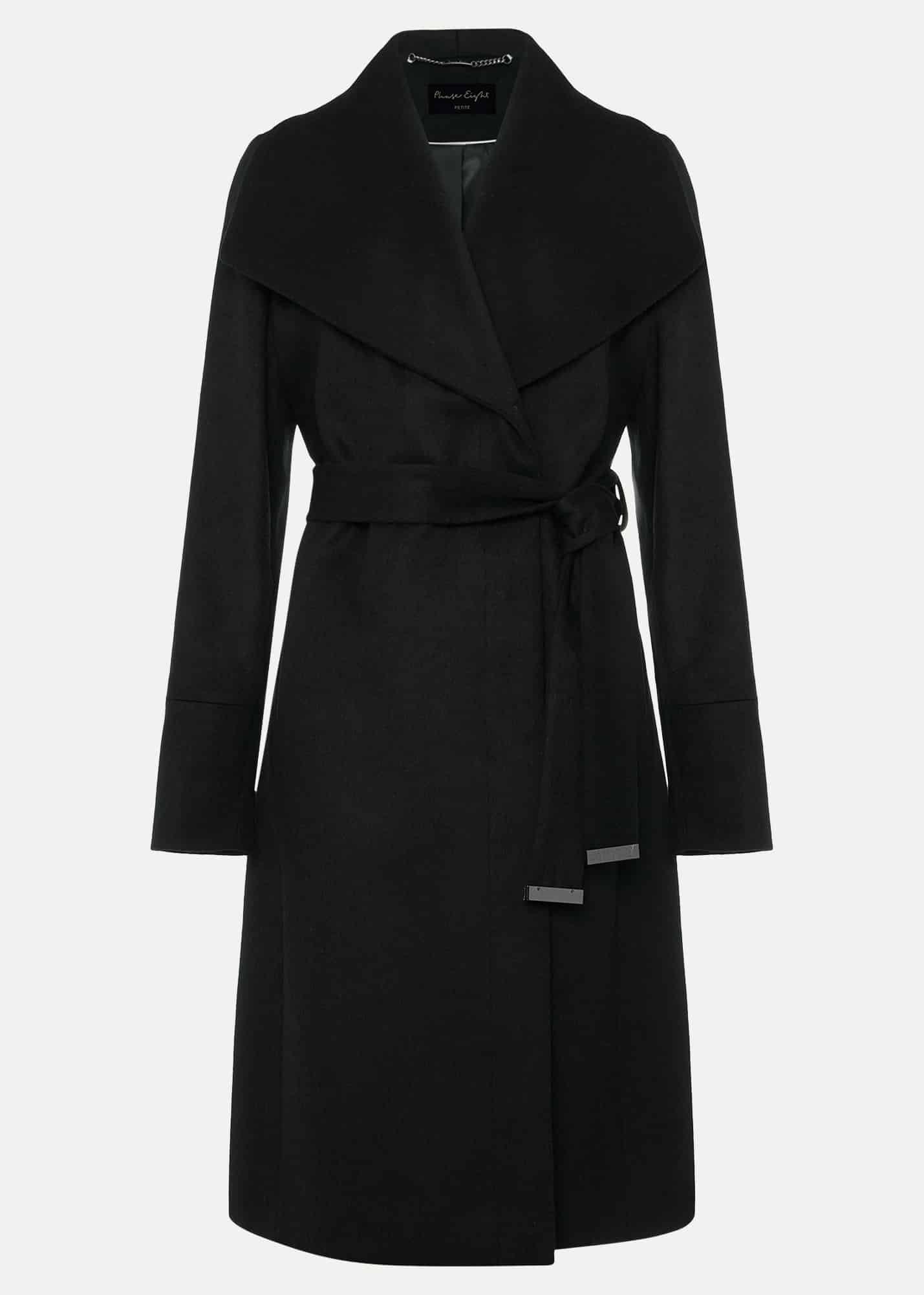 Petite Nicci Belted Wool Coat