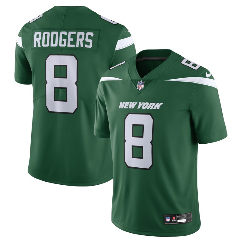 None Aaron Rodgers NY Jets Stylish Premium Jersey Football Apparel