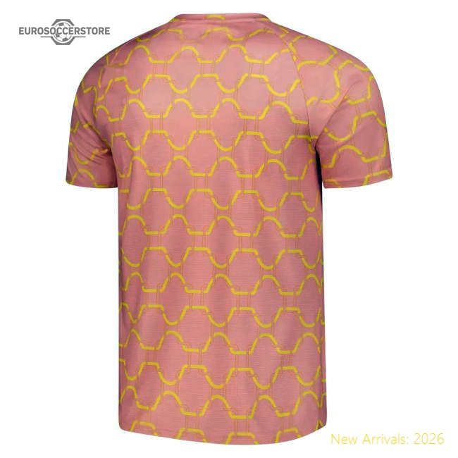 Luxury 2025-2026 Ac Milan Warm Up Football Jersey (pink Fruit)