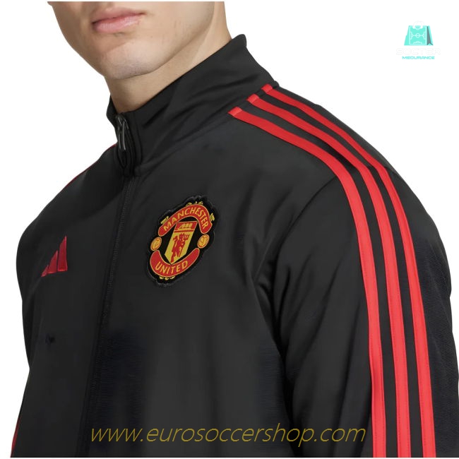 2025-2026 Man Utd DNA Track Top (Black)