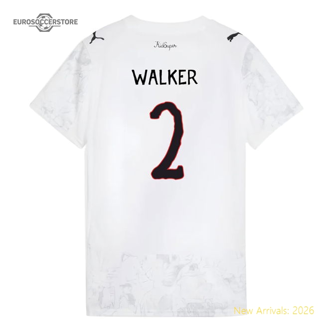 Elegant Football Team Womens Walker Jersey 2025-2026 Stretchy