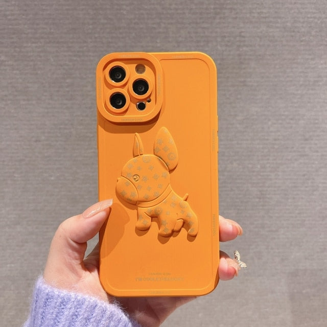 LuxCase™ : 3D French Bulldog case for iPhone (WJ18)