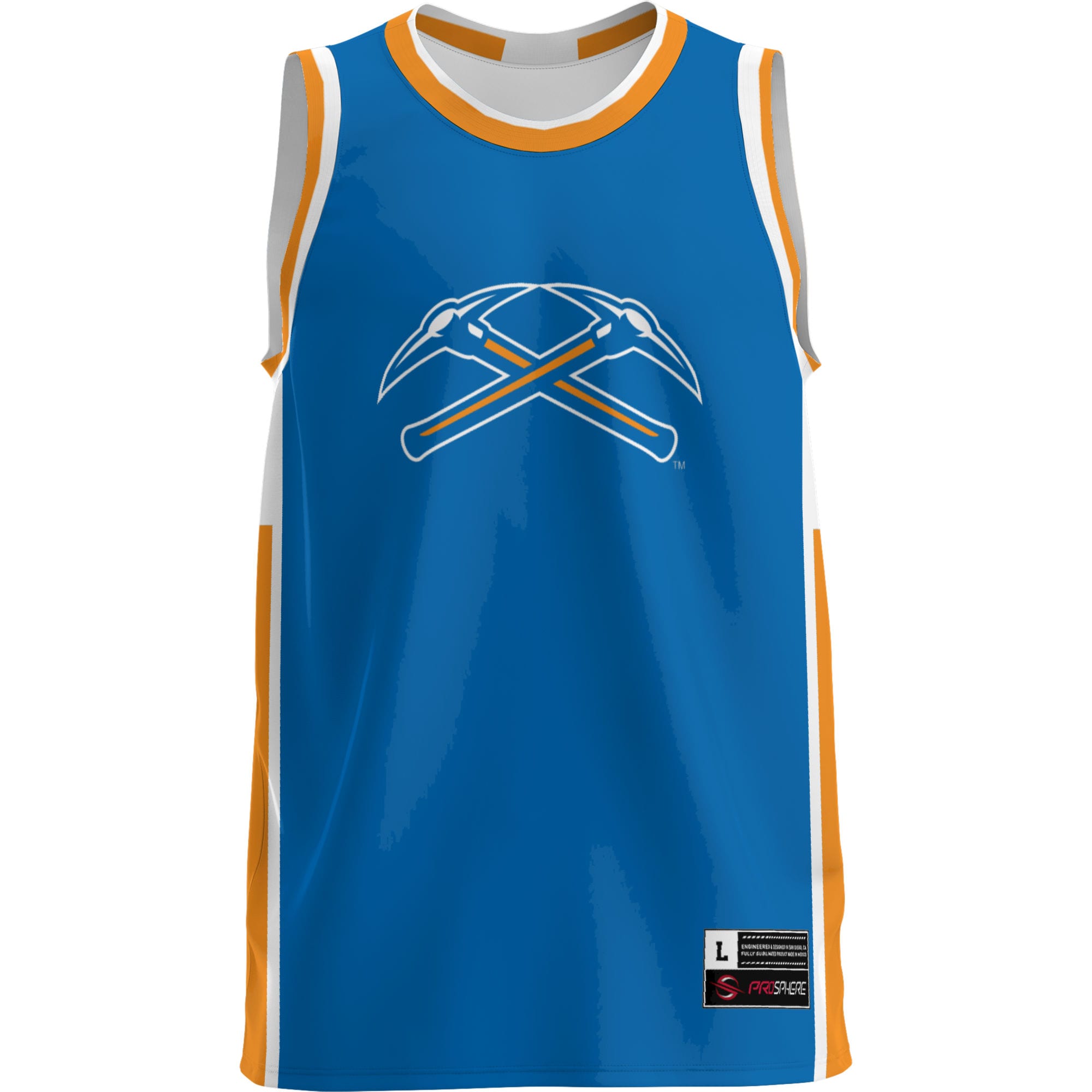 [DDG] Wisconsin-Platteville Pioneers GameDay Greats Lightweight Basketball Jersey - Blue