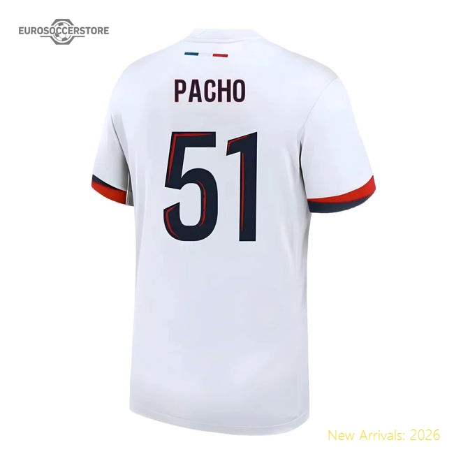 Top-Quality Popular 2024-2025 Psg Away Shirt (Pacho 51)