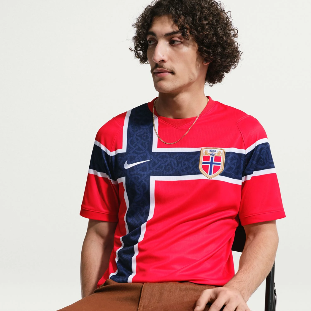 Norway 2026 Home Jersey - Men's Norge Football Shirt | Official Norway National Team Kit