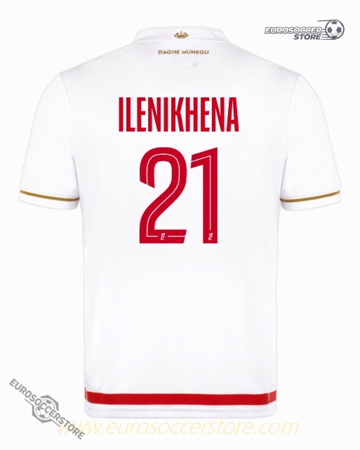AS Monaco 25-26 Season Home Jersey for ILENIKHENA #21