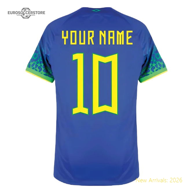 Brazil Away Kit 2022-2023 Supporter Edition Jersey