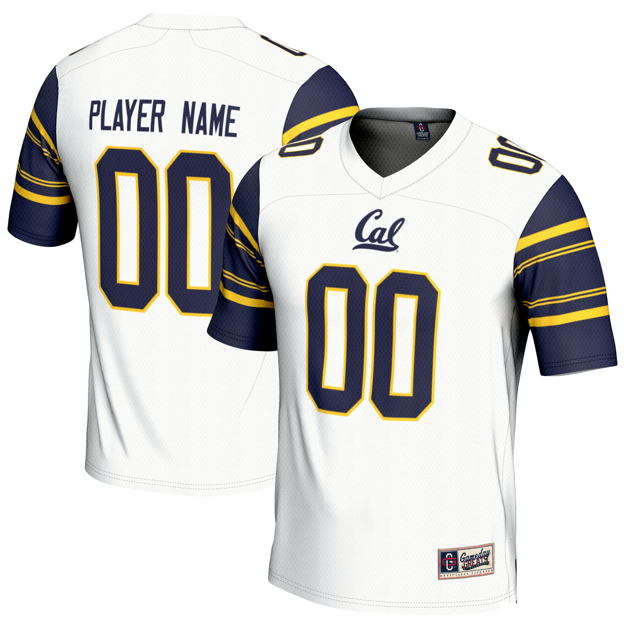 Cal Bears GameDay Greats Youth NIL Pick-A-Player 2026/2027 Football Jersey - White