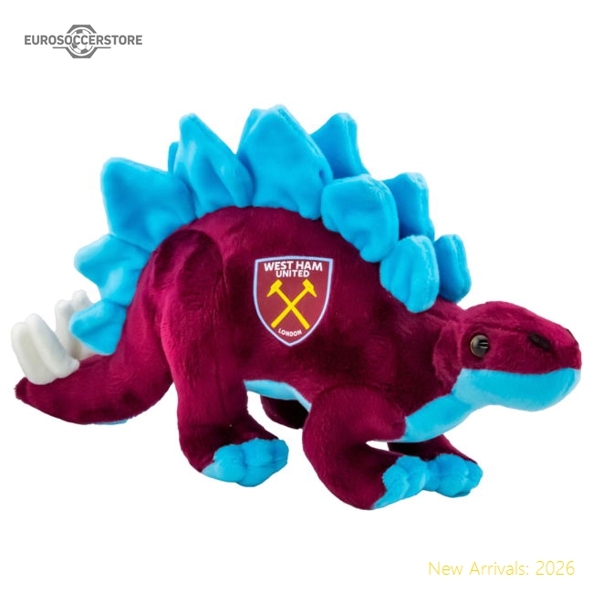 West Ham United Fc Plush Stegosaurus - Collectors Item
