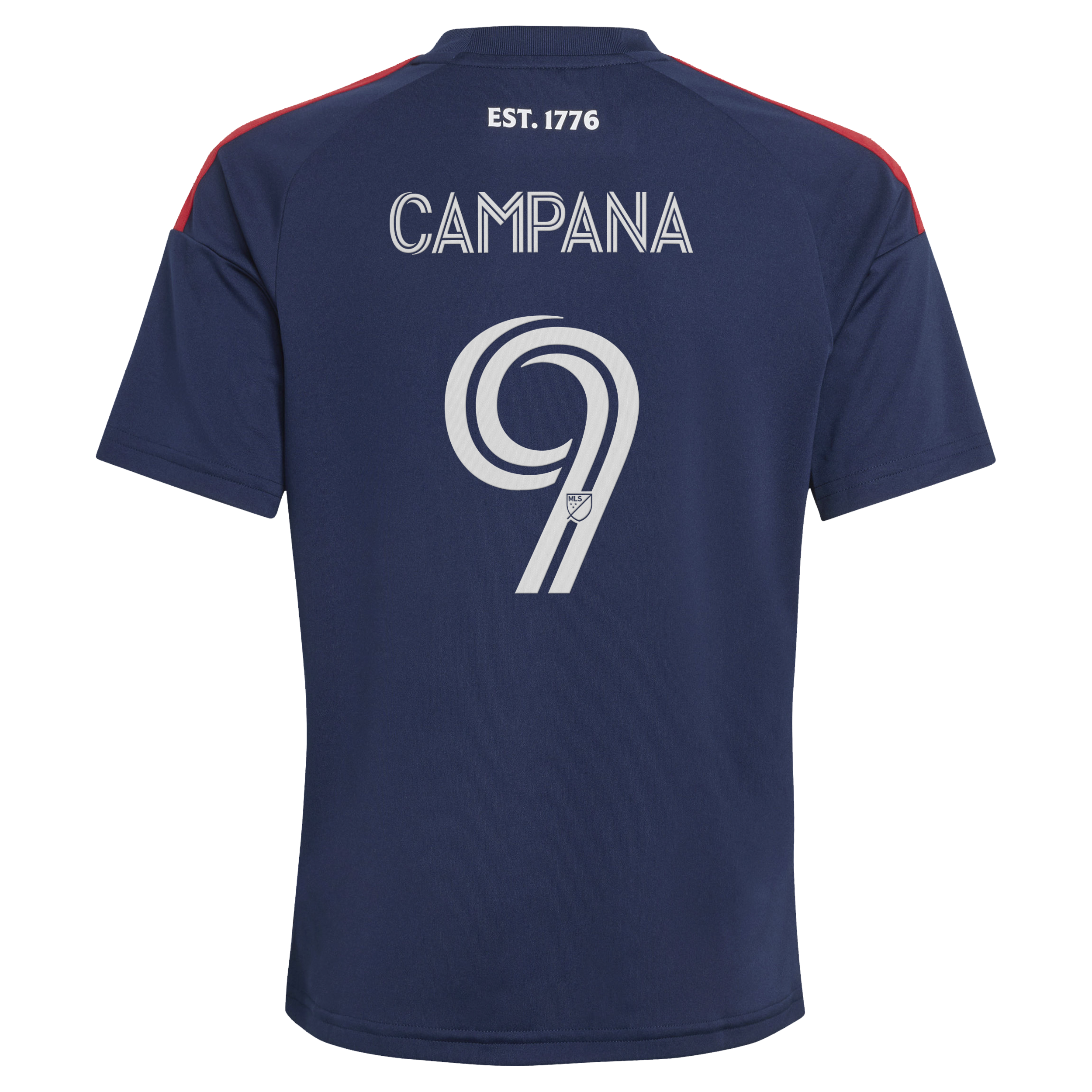 [SJH] Leonardo Campana New England Revolution Youth 2026 Independence Day Replica Jersey - Blue
