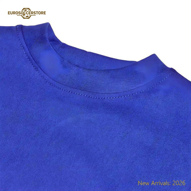 Cardiff City 1960s Bluebird Kids Retro Football Shirt