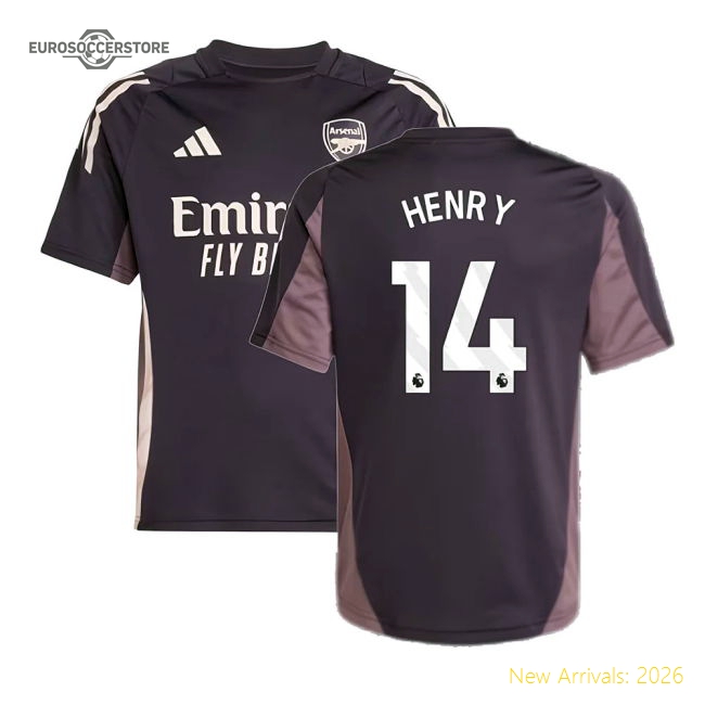 2024-2025 Arsenal Kids Durable Henry Jersey Performance Fabric