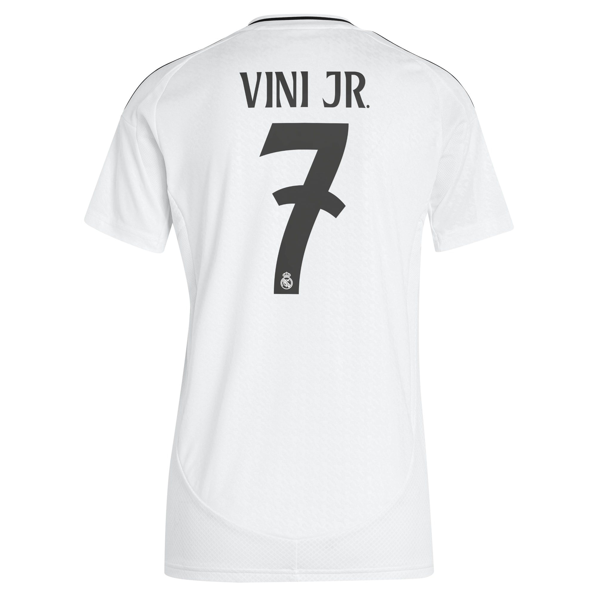 [SJH] Vini Jr. Real Madrid Women's 2024/25 Home Replica Player Jersey - White
