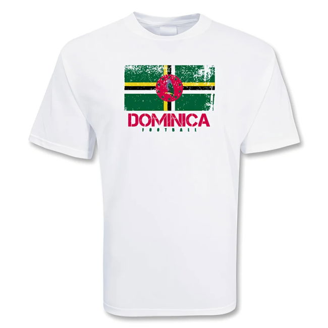 Elite Top-Tier Dominica Football T-Shirt Top-Tier Tournament-Edition