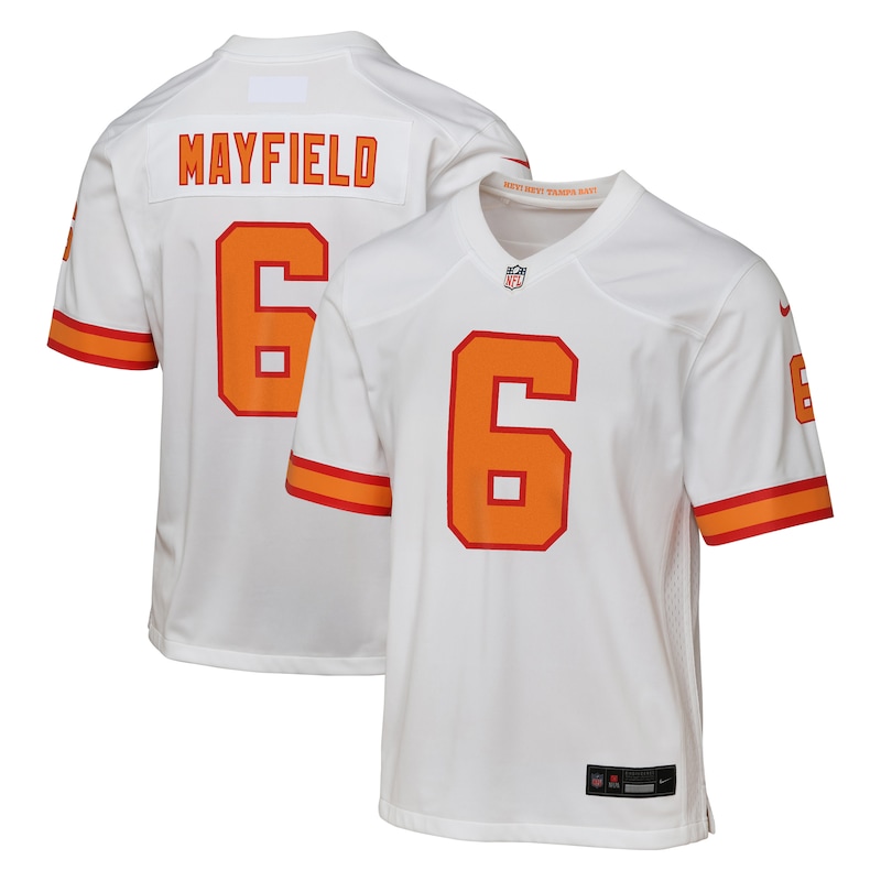 None Baker Mayfield 76 Tampa Bay Buccaneers Powerhouse Team Game-Da...