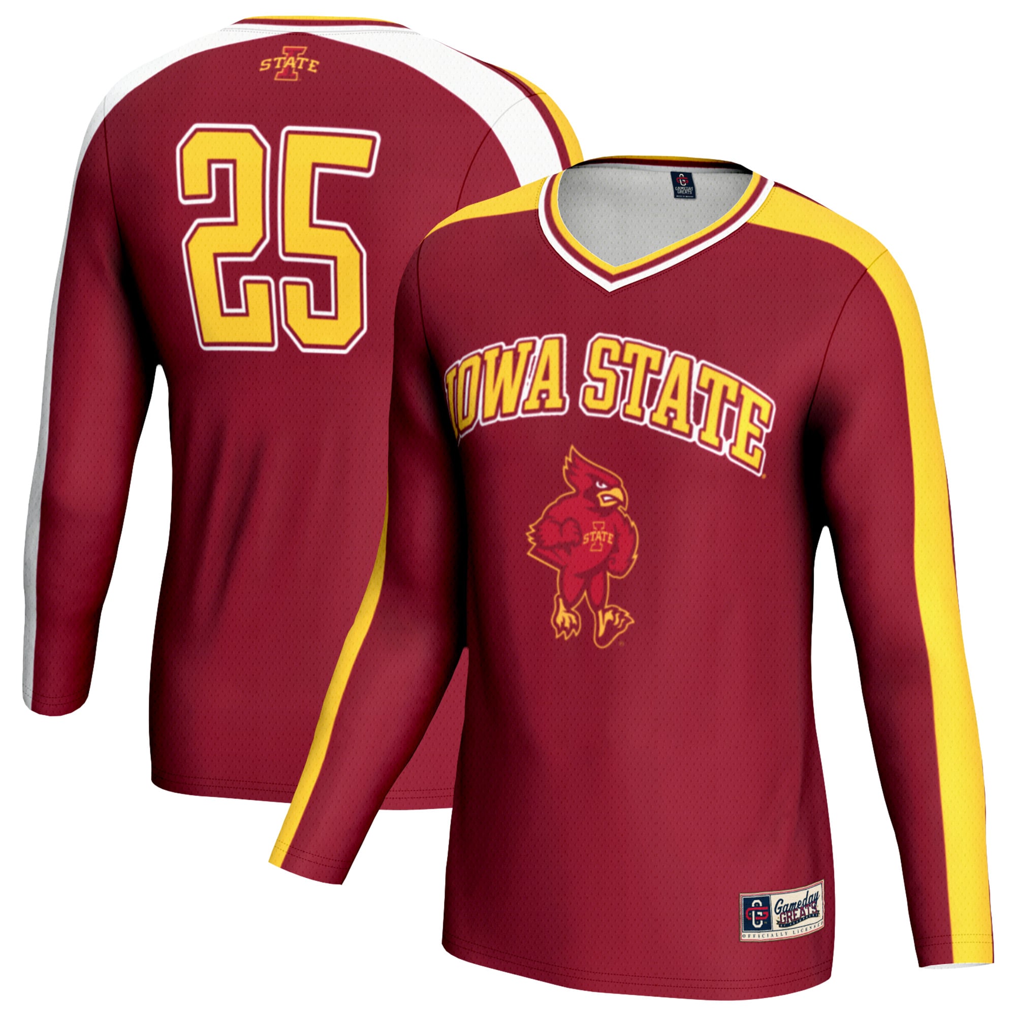 Iowa State Cyclones GameDay Greats Youth Women's Volleyball Lightweight Fashion Jersey - Cardinal