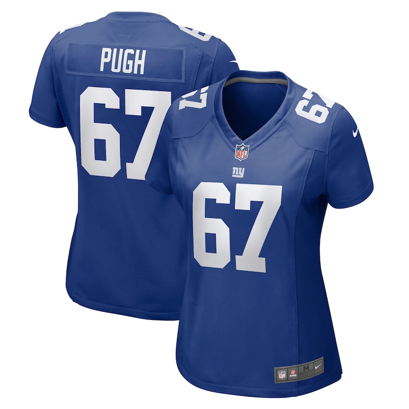 None Justin Pugh New York Giants Powerhouse Team Replica Jersey