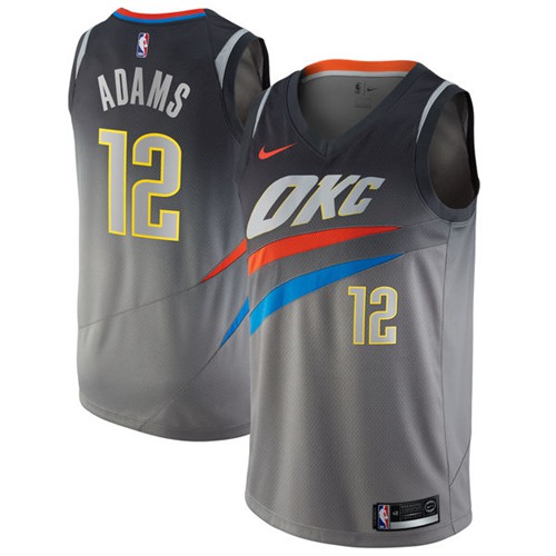Steven #12 OKC Durable Design NBA Performance Jersey Performance