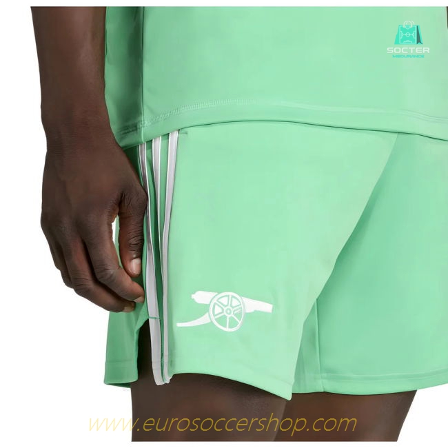 2025-2026 Arsenal Third Goalkeeper Shorts (Green)