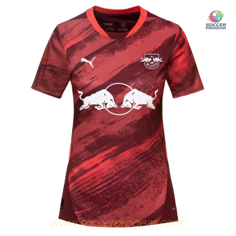 Red Bull Leipzig Away Football Team Jersey 2024/25 Collection Women