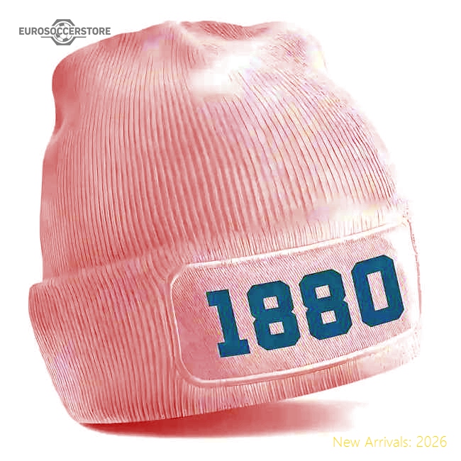 Professional Manchester 1880 Authentic Football Beanie Hat White