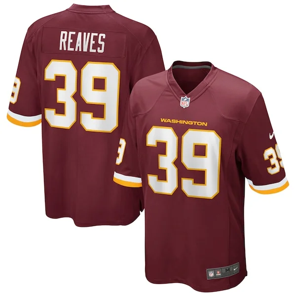 Performance None Game Jersey - Premium Burgundy NFL Fan Jersey | Ga...
