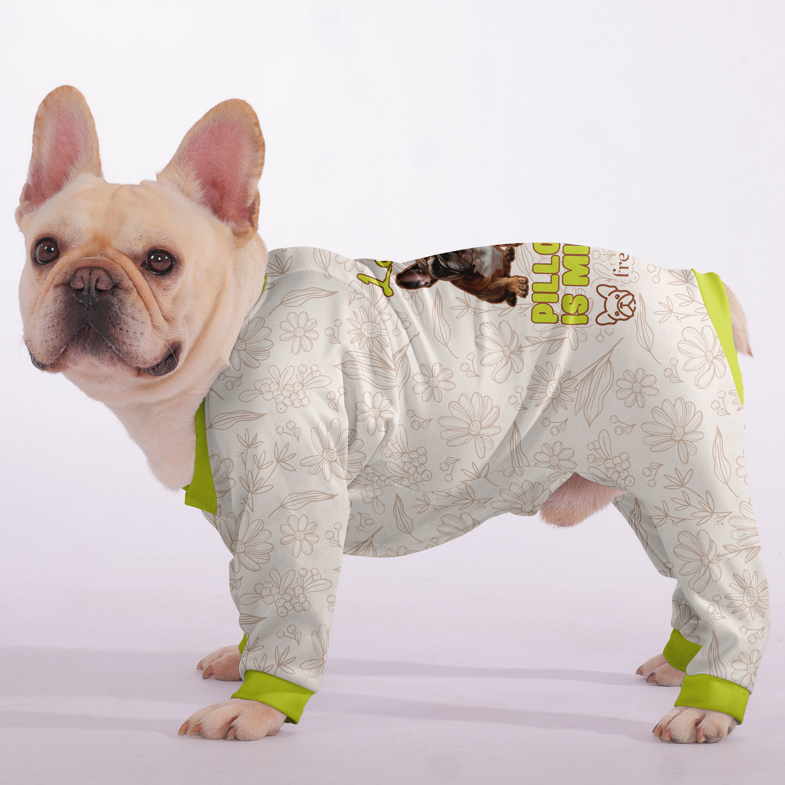 Lilo - Personalized French Bulldog Pajamas with Your Frenchie’s Name & Picture – Ultra-Soft, Cozy, and Adorably Unique