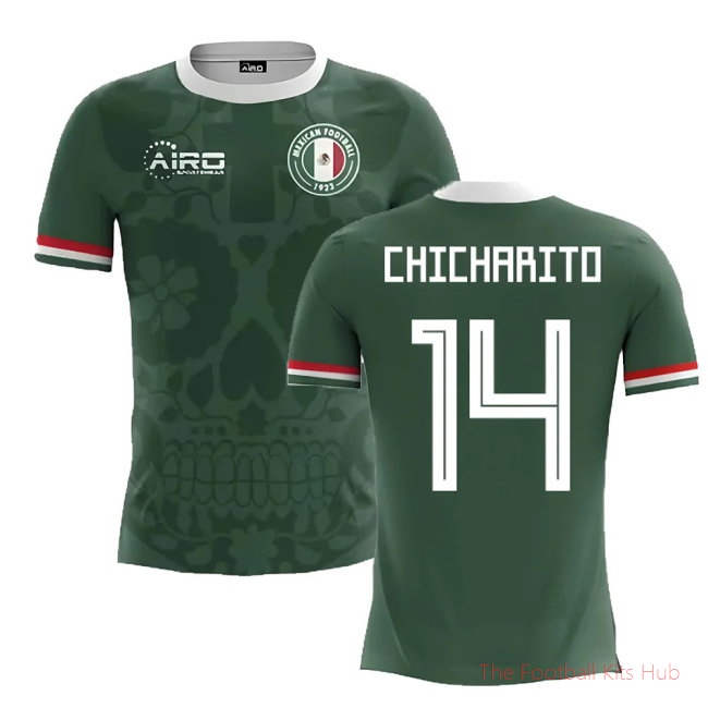 2025-2026 Mexico Home Concept Football Shirt (Chicharito 14)