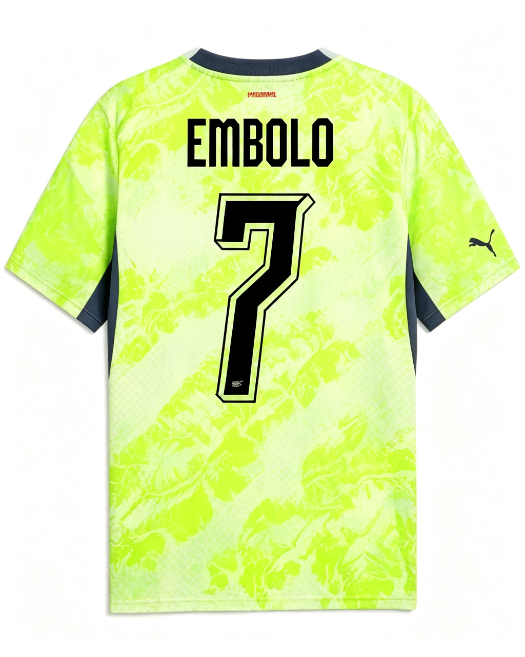 [HP] 2026 World Cup Switzerland Breel Embolo #7 Neon Green Away Jersey
