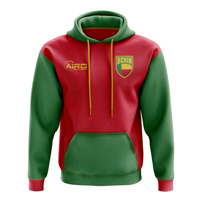 World-Class Performance-Driven Benin Concept Country Football Hoody