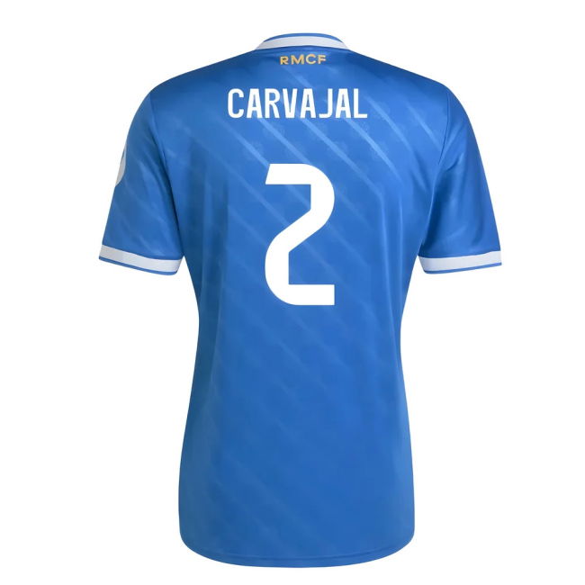 Camiseta Real Madrid 2025-2026 Tercer Hombres - Oficial Con Carvajal 2