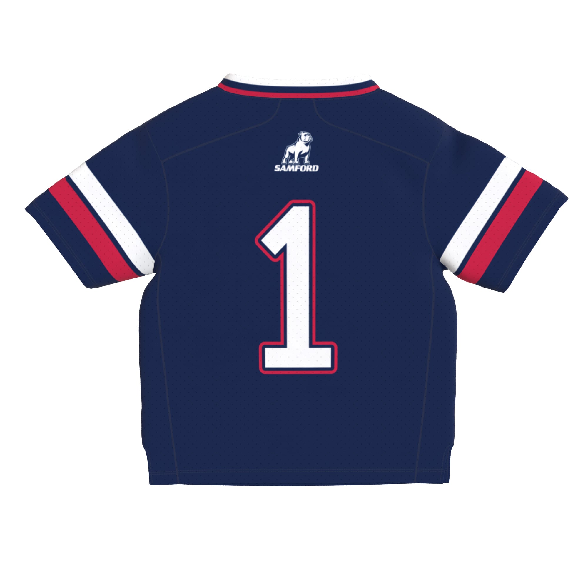Infant Royal Samford Bulldogs Lightweight Collegiate Football Fashion Jersey