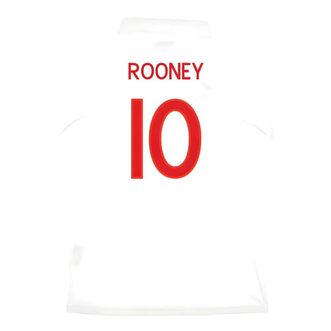 England 2010-12 Home Shirt ((Very Good) M) (ROONEY 10)