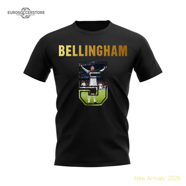 Performance Jude Bellingham Name And Number Real Madrid T-Shirt