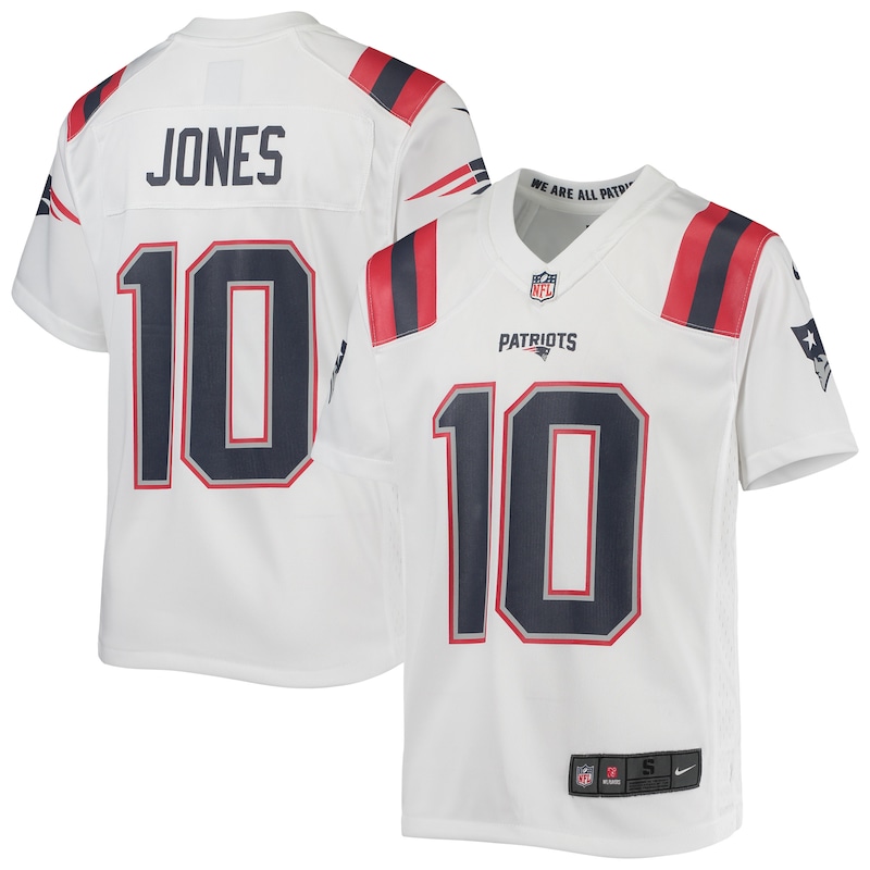 None Mac Jones NE Patriots Pro-Level Fan Favorite Football Apparel