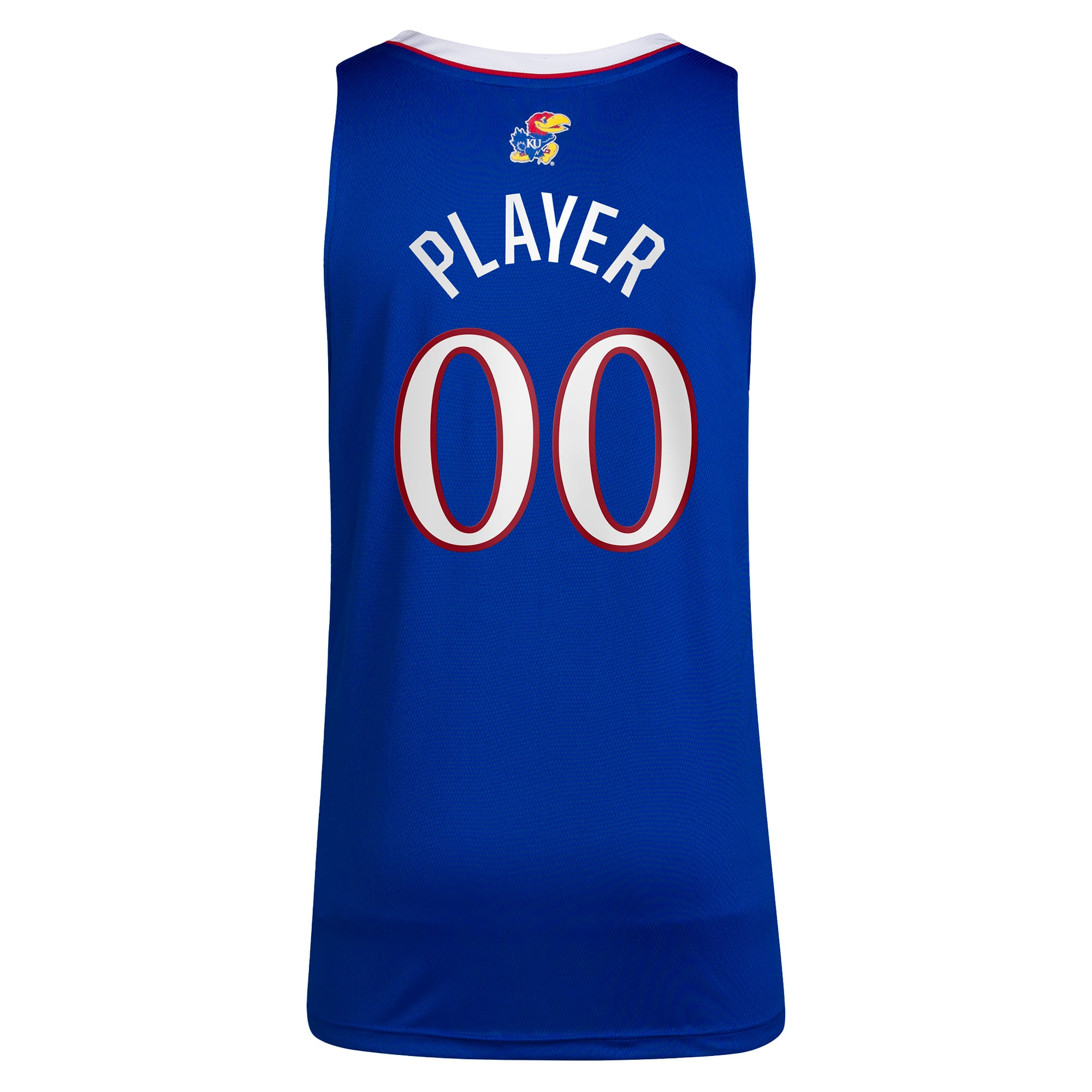 Kansas Jayhawks adidas Unisex Pick-A-Player NIL Men's Basketball Jersey - Royal