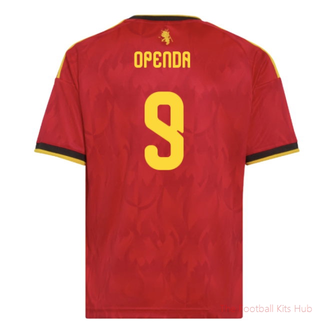 [LK] 2026/27 Belgium Home Shirt (Kids) (Openda 9)