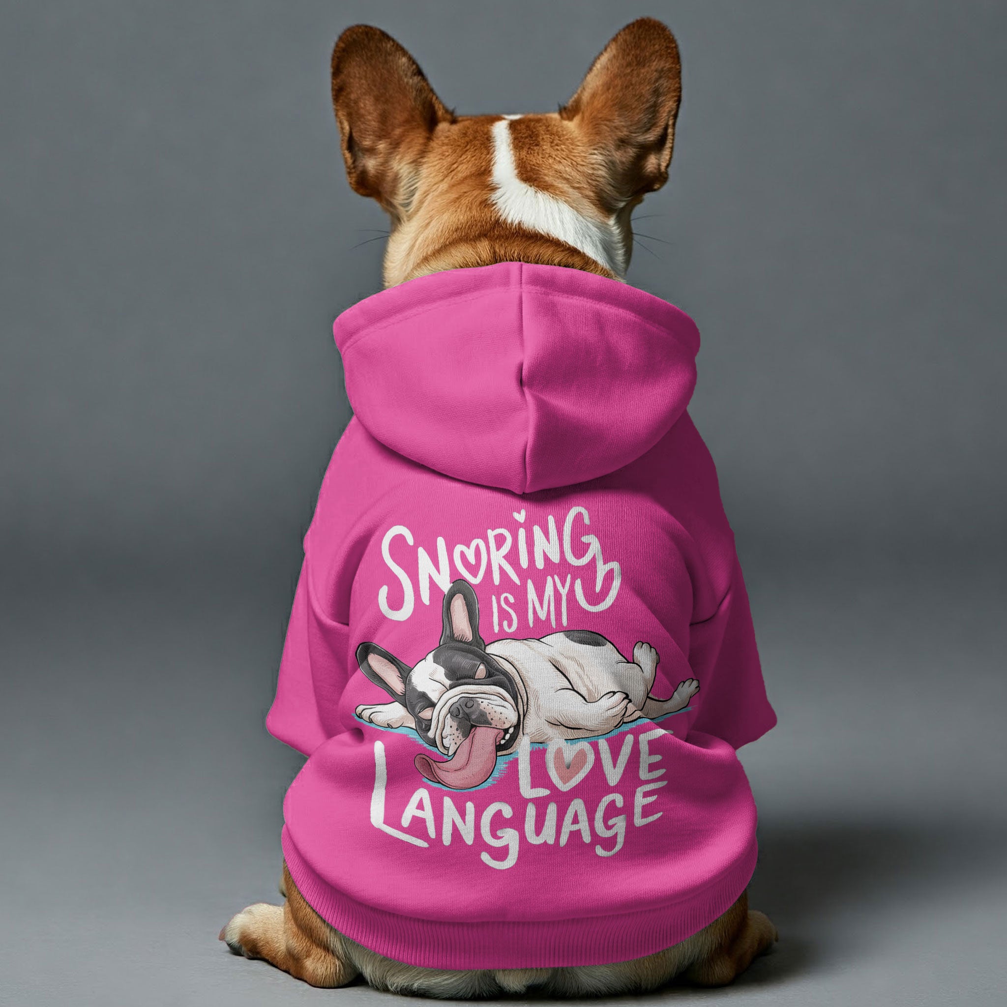 Premium My Language - Personalized French Bulldog Hoodies With Funny ...
