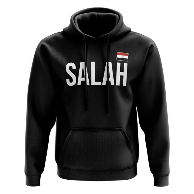 Aero-Dynamic Mohamed Salah Egypt Name Hoody (Black) Elite