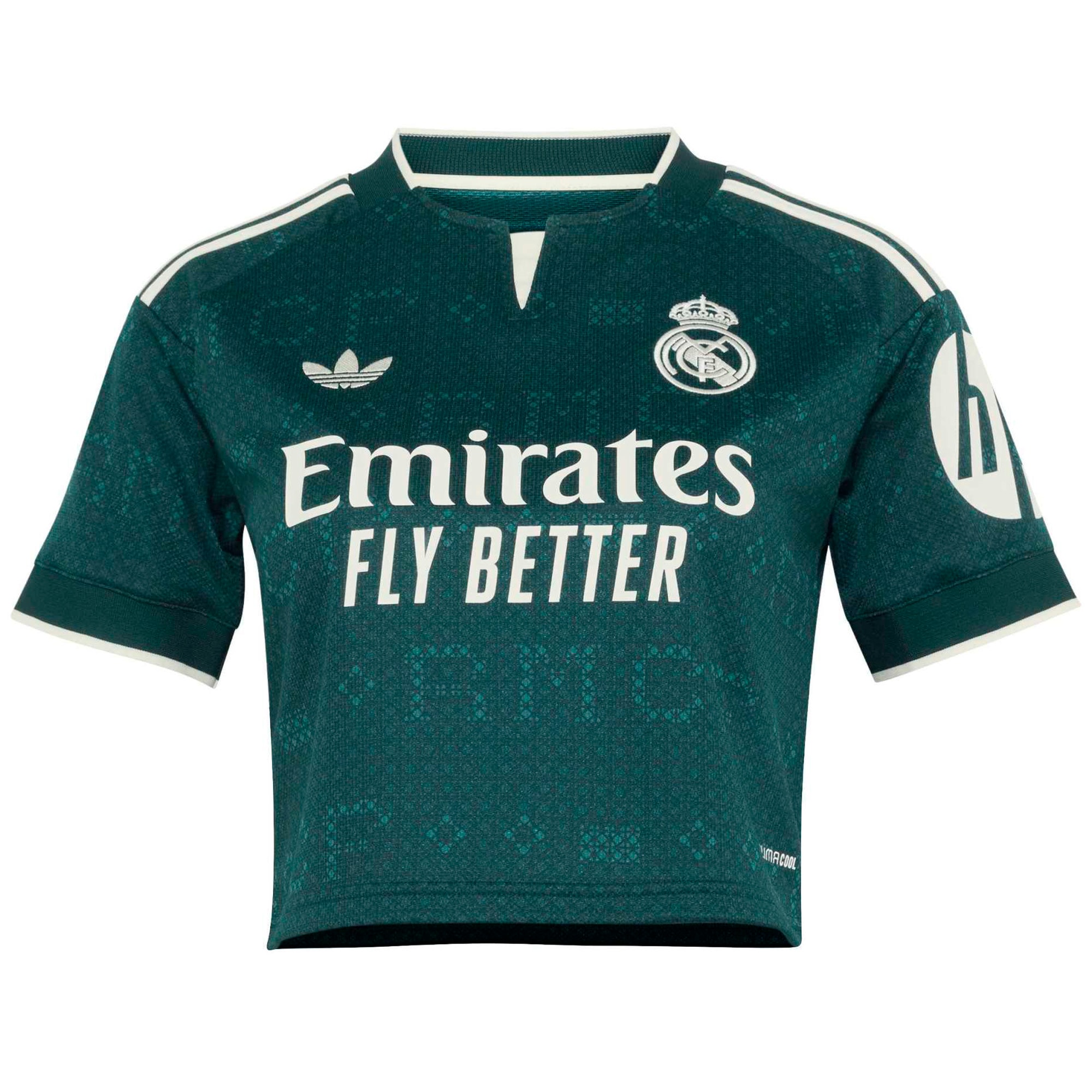 [SJH] Real Madrid Women's 2026/27 Away Cropped Replica Jersey - Green