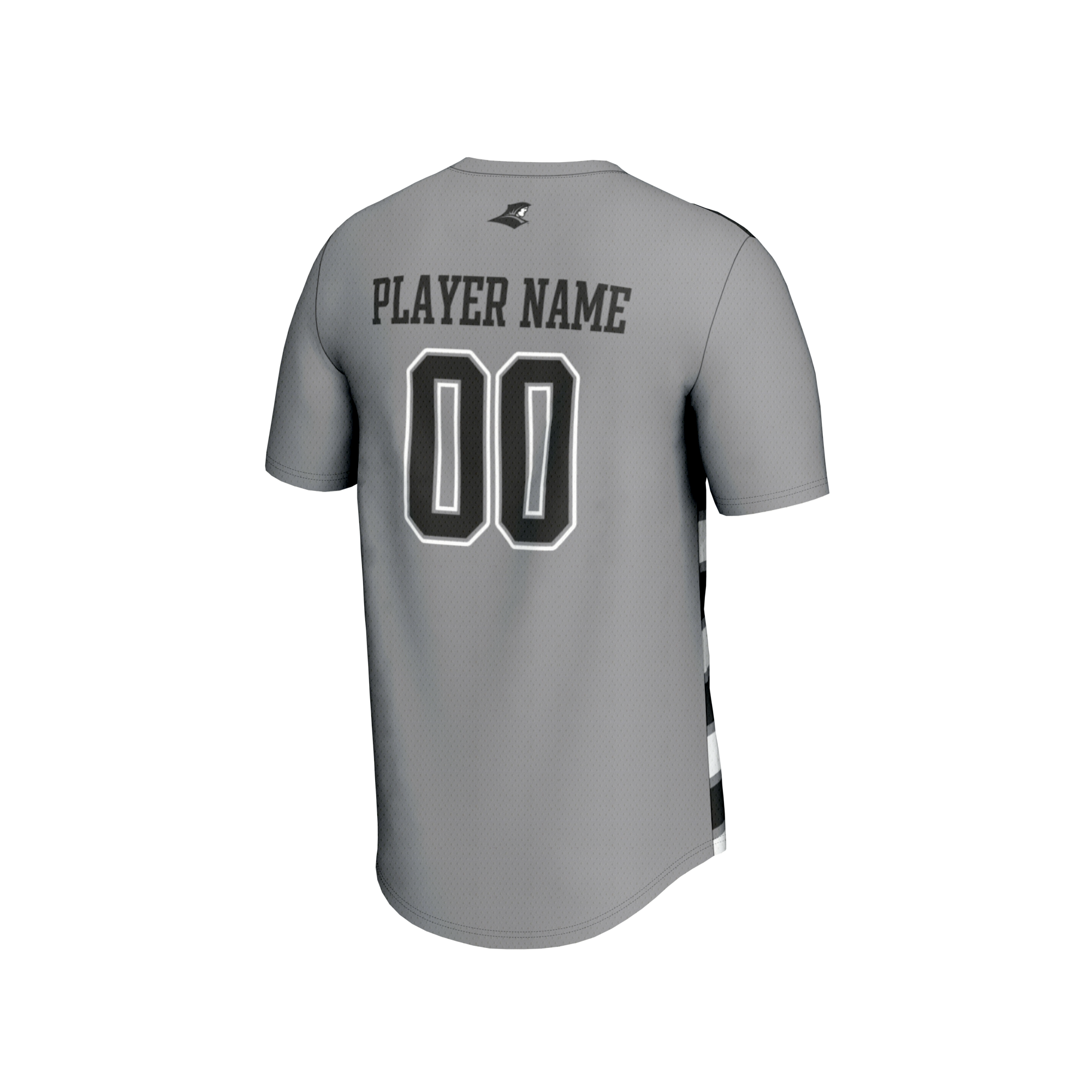 [SJH] Providence Friars GameDay Greats Unisex NIL Pick-A-Player Collegiate Women's Soccer Lightweight Fashion Jersey - Silver/Black