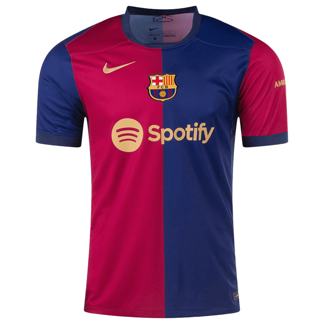 Authentic Official Barca Barcelona 2425 Home Shirt PEDRI 8