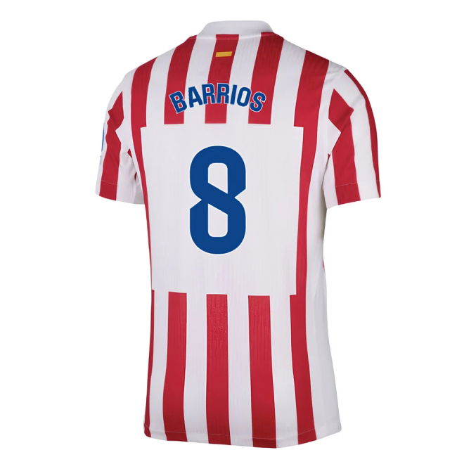 2025-2026 Atletico Madrid (atleti) Home Football Shirt - Match Quality