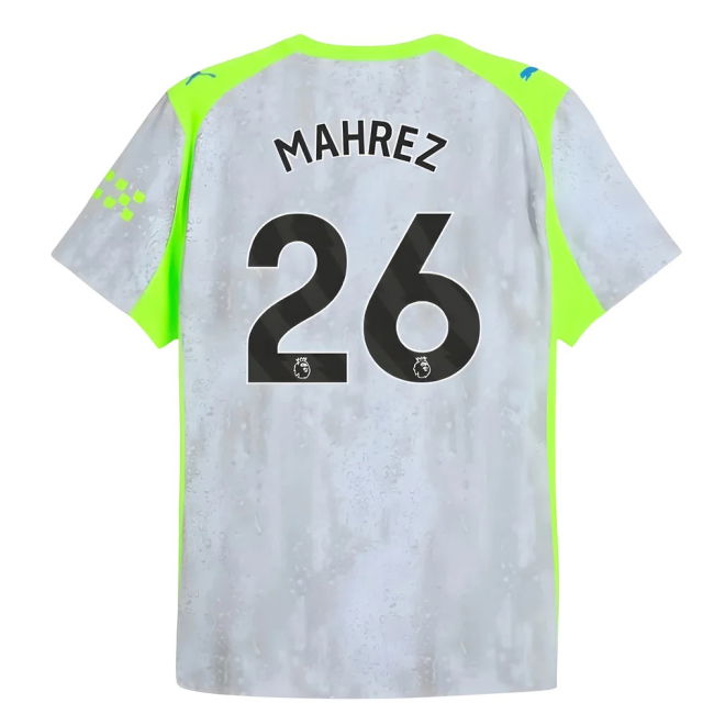 2025-20 Man City Authentic Third Soccer Jersey Mahrez 26 M S