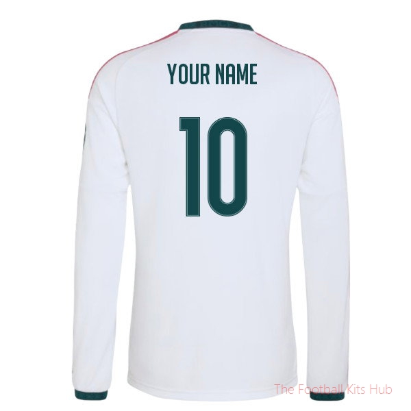 Custom Name Real Madrid Long Sleeve Home Shirt 2026-2027 Team Jersey