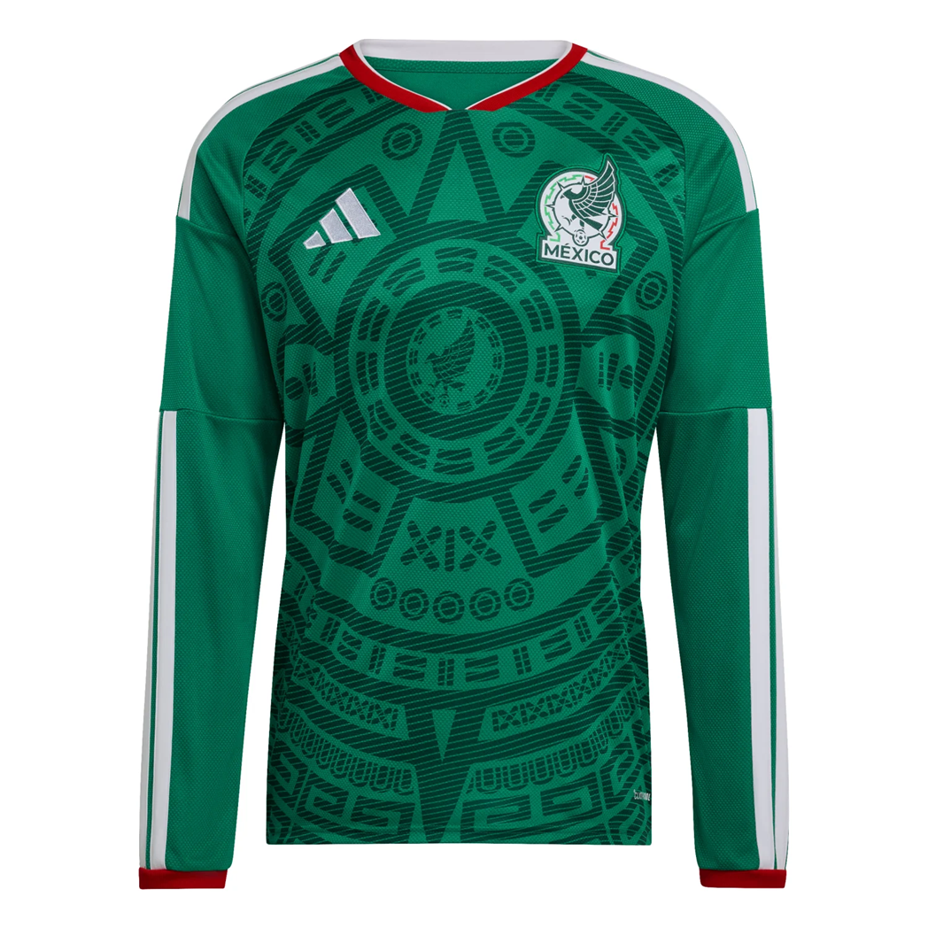 Mexico 2026 Home Long Sleeve Jersey Men's | Mexico National Team Shirt