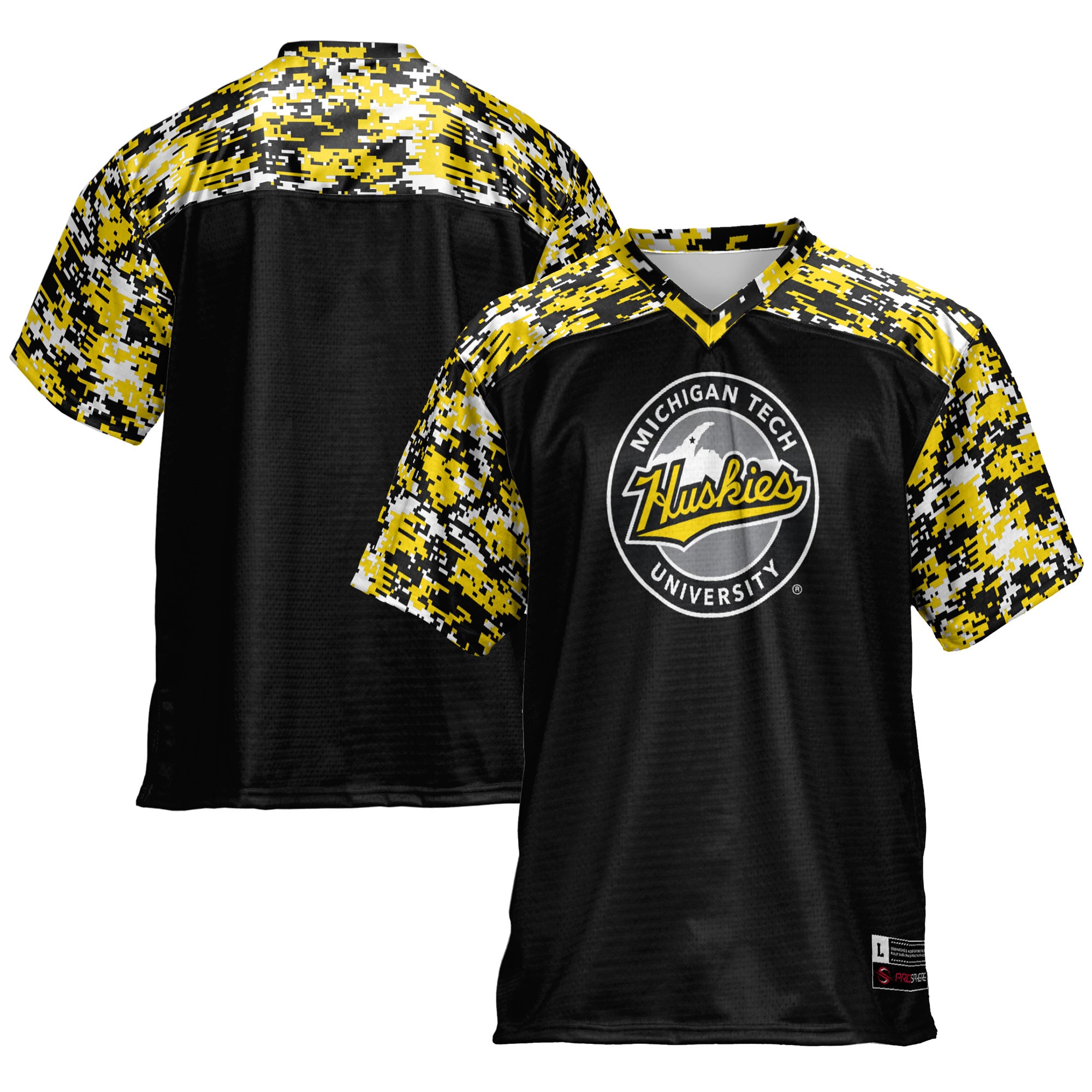 Michigan Tech Huskies GameDay Greats 2026/2027 Football Jersey - Black