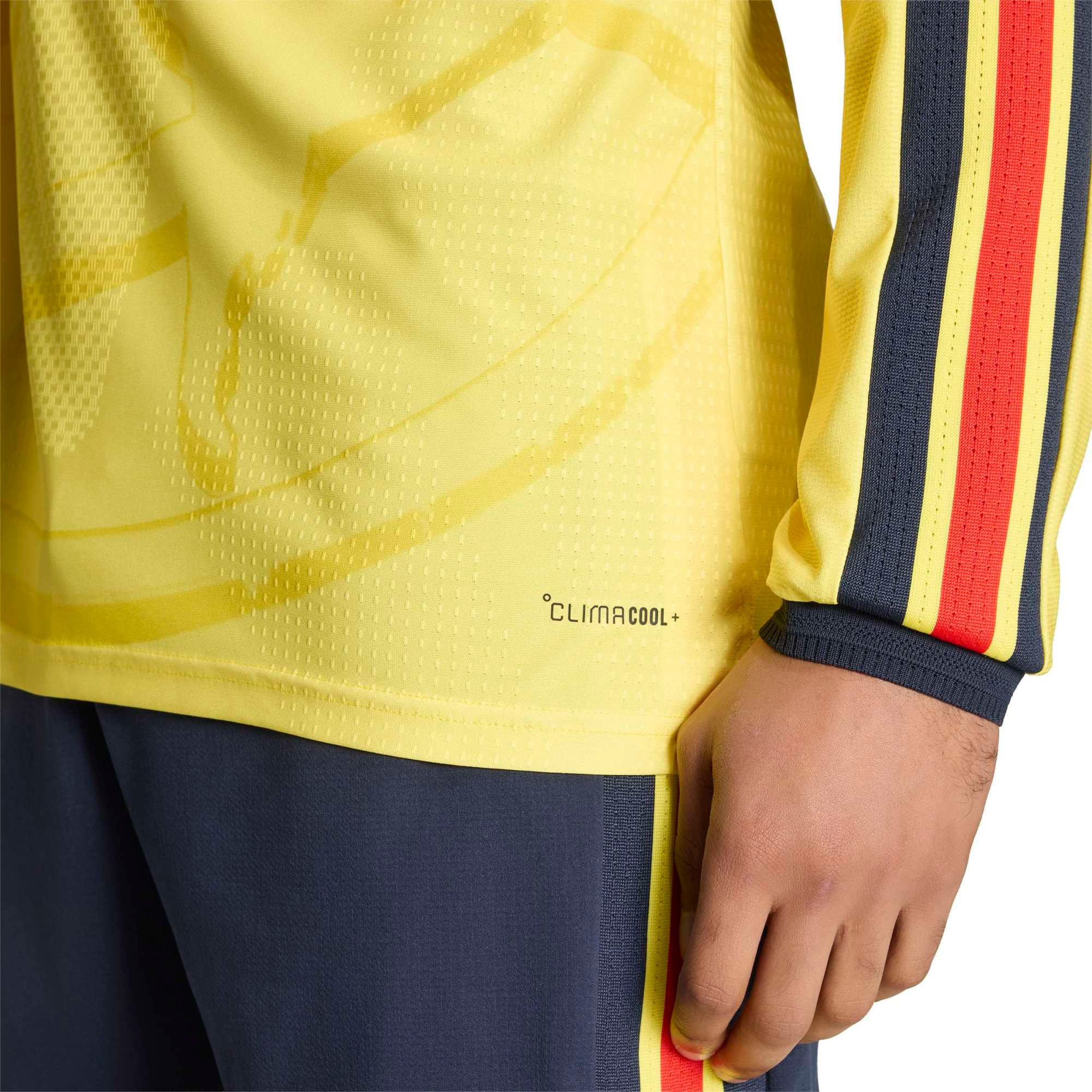 [SJH] Club America 2026/27 Home On-Field Authentic Long Sleeve Jersey - Yellow
