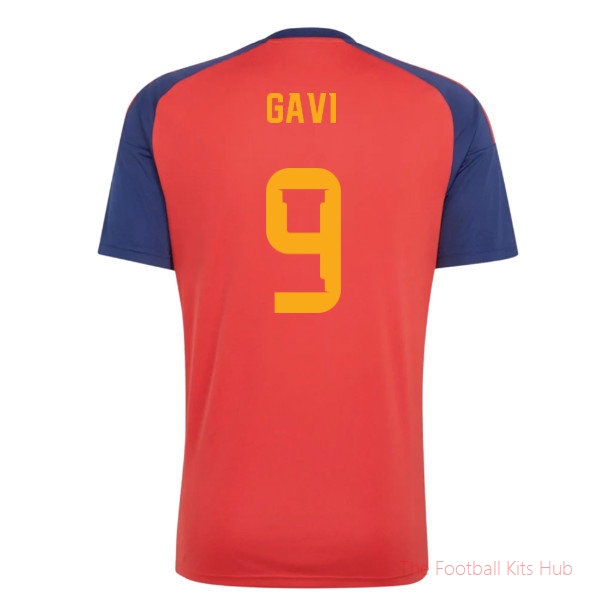2026-2027 Spain Home Fan Jersey (Gavi 9)